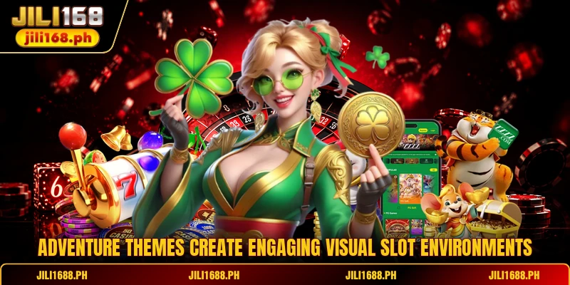 Adventure themes create engaging visual slot environments