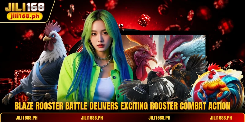 Blaze Rooster Battle delivers exciting rooster combat action