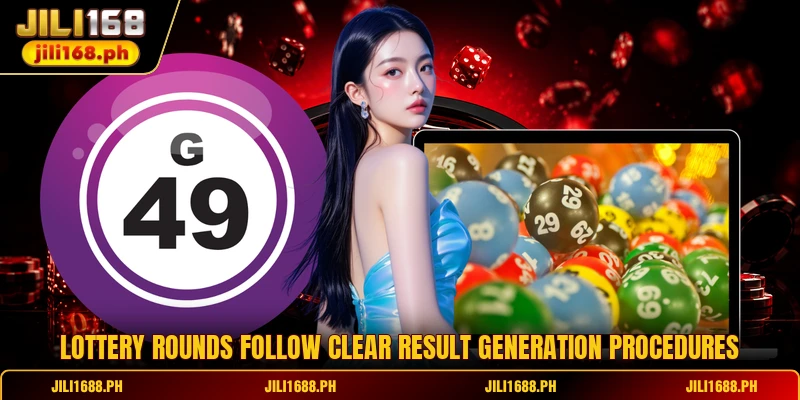 Lottery rounds follow clear result generation procedures
