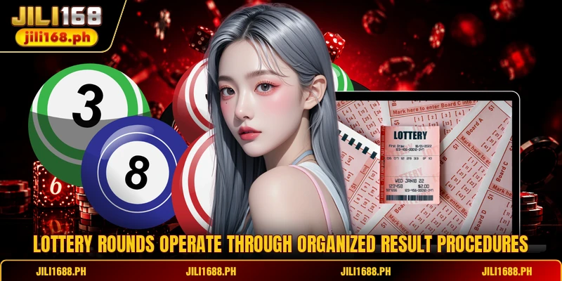 Lottery rounds operate through organized result procedures