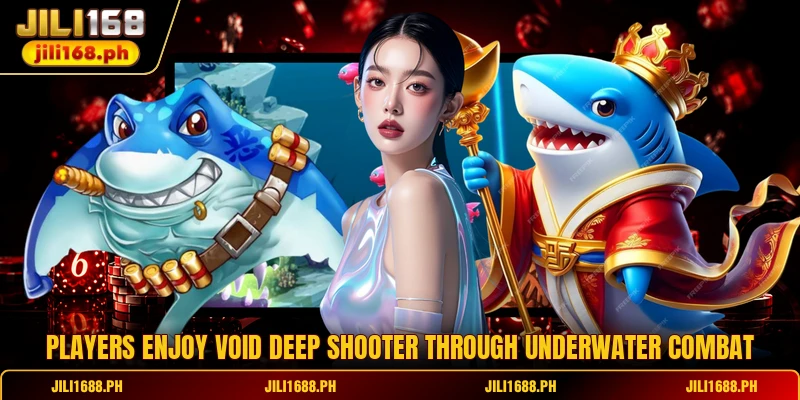 Players enjoy Void Deep Shooter through underwater combat