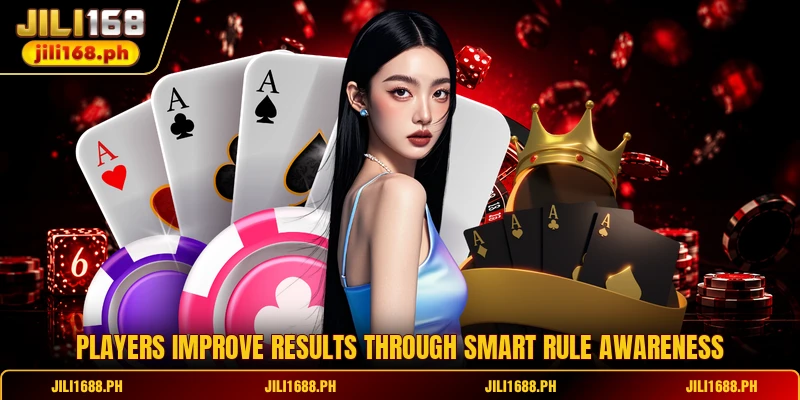 Players improve results through smart rule awareness