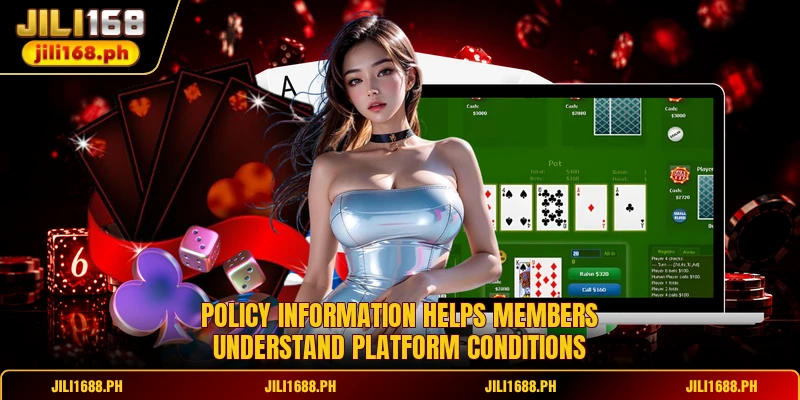 JILI168 🌟 Latest Official Link + ₱888 Welcome Gift 15 Policy information helps members understand platform conditions