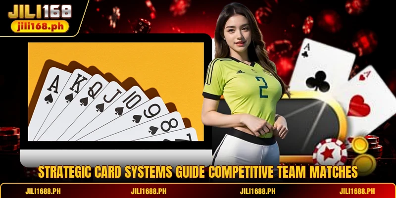 Strategic card systems guide competitive team matches