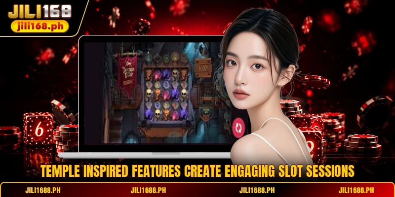 Temple inspired features create engaging slot sessions